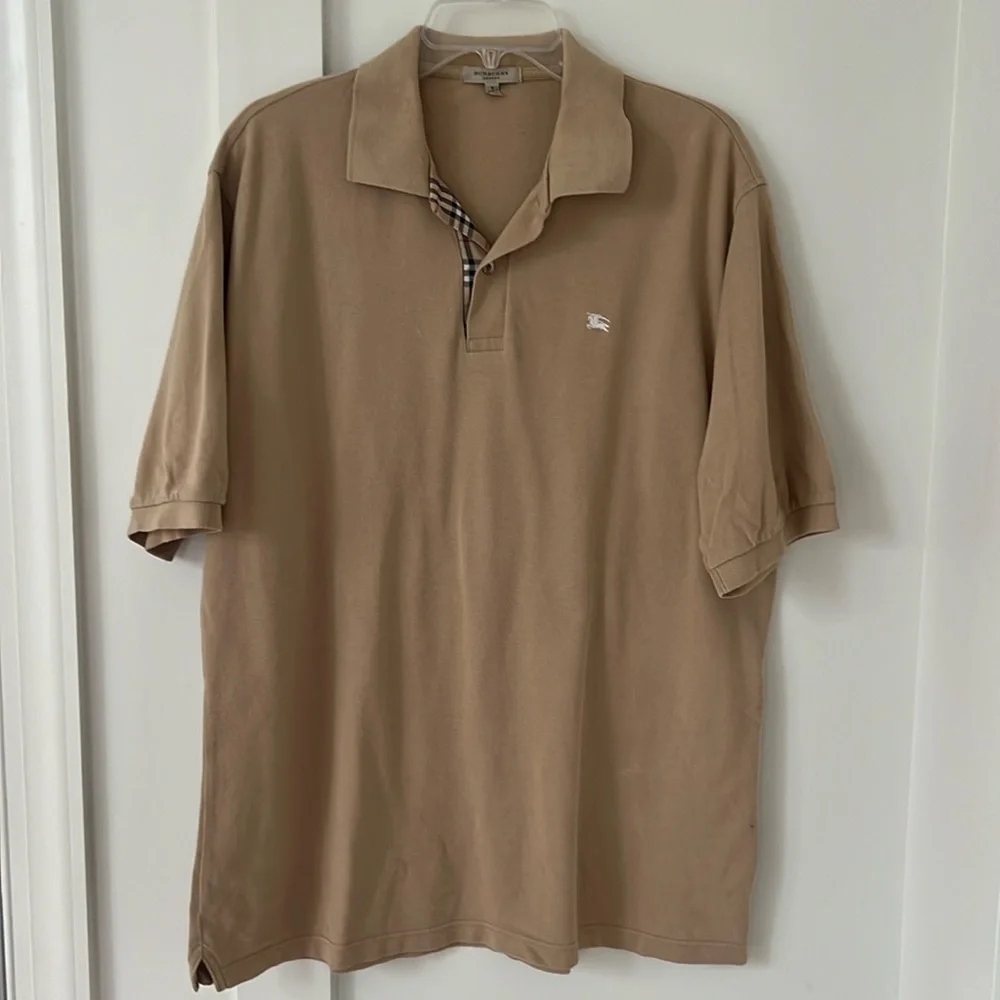 Burberry Collared Polo Shirt Size L